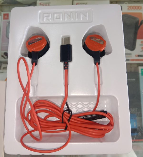 Ronin R-007 TYPE-C Gaming Handsfree | Dual Microphone Setup | Ergonomic Design | Universal Compatibility | Lightweight Build - Image 4