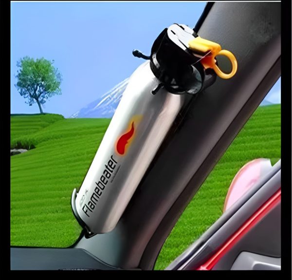 Universal Motorcycle Fire Extinguisher Bottle – 500gram - Heavy-Duty Metal Body with Mounting Bracket – Fits All Bikes & Motorcycles – Compact Emergency Safety Tool ( Random Color ) - Image 5