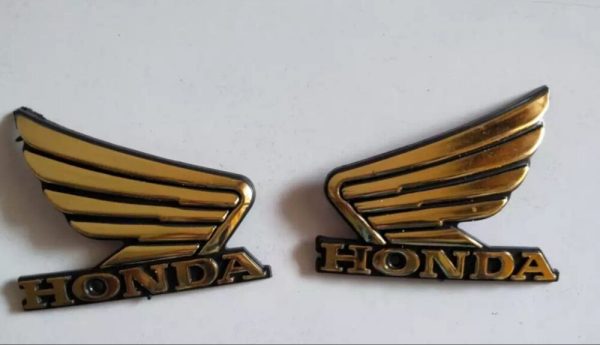 2 Pcs Fuel Tank Honda Monogram Pair Markay Universal - Honda Tanki MonoGram | CD 70 Motorcycle Monogram - Image 7