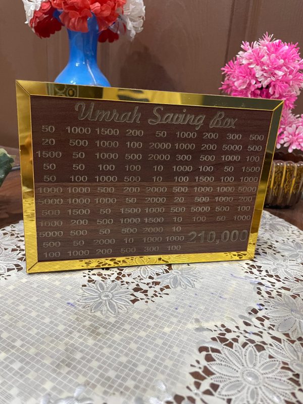 Umrah Saving Box - Box For Umrah Saving | Umrah Saving Box - Best Quality Umrah Saving Box - 210,000 Umrah Saving Box ( Random Design ) - Image 11