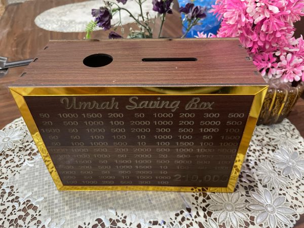 Umrah Saving Box - Box For Umrah Saving | Umrah Saving Box - Best Quality Umrah Saving Box - 210,000 Umrah Saving Box ( Random Design ) - Image 13