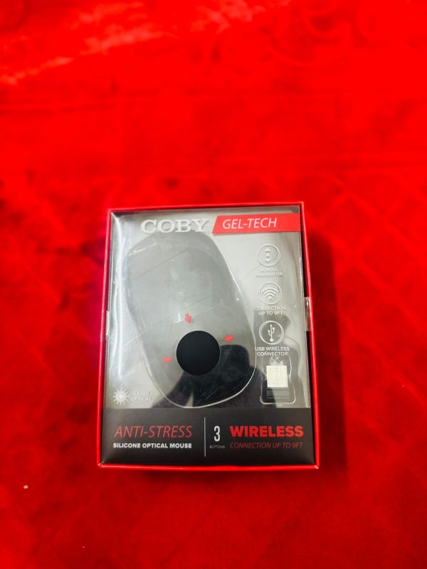 Computer / Laptop Mouse COBY Gel-Tech Anti-Stress Silicon Optical Wireless Mouse - (3-Button | Laser Optical | Wireless Range up to 9ft) - Image 8