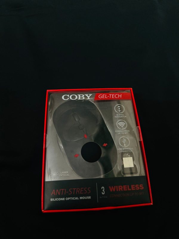 Computer / Laptop Mouse COBY Gel-Tech Anti-Stress Silicon Optical Wireless Mouse - (3-Button | Laser Optical | Wireless Range up to 9ft) - Image 12