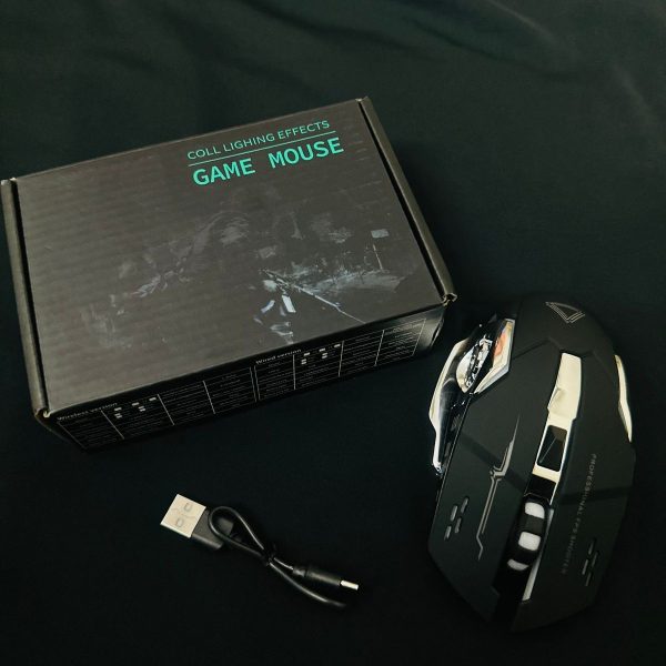 Wireless & Rechargeable Gaming Mouse LED Light Mouse | Ultimate Gaming Wireless Mouse For Laptop PC Computer Gamer - Image 7