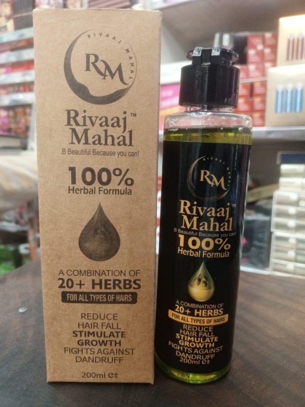 Rivaaj Hair Oil Hair Food Organic Hair Problem Solution 200 ml | Best Quality Hair Food Oil - Image 2