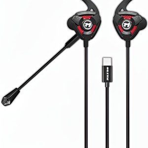 G-04 Gaming Type-C Handsfree Earphones – High-Performance Wired Gaming Headset with Clear Audio, Noise Isolation, and Comfortable In-Ear Design for Mobile, PC, and Console Gamers