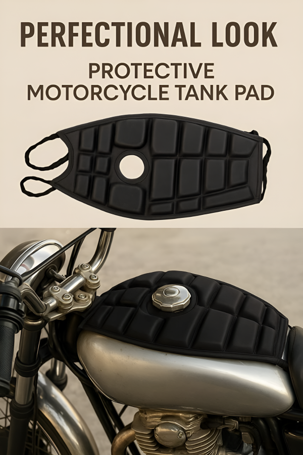 Universal Waterproof Motorcycle Fuel Tank Cushion – Premium Relaxer Tanki Pad & Protective Cover for All Bikes | Anti-Slip, Shock-Absorbing, Weather-Resistant Pad for Comfortable Riding on Any Terrain - Image 5