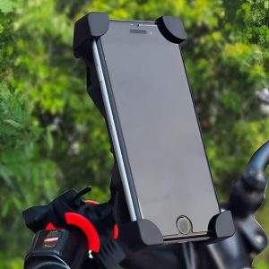 Mobile Phone Holder Stand for Bicycle & Motorcycle – Universal 360° Rotation Mount ( random color)