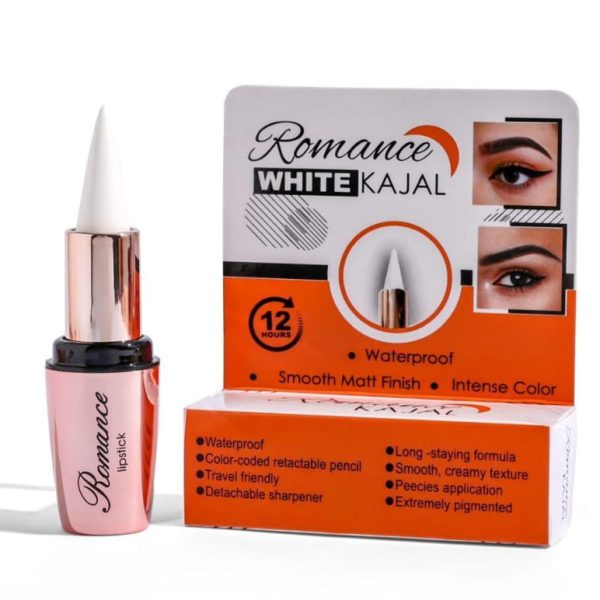 Romance Kajal | Waterproof | Smooth matte finish | Instant Color | Best Quality Waterproof Kajal For Women - Image 8