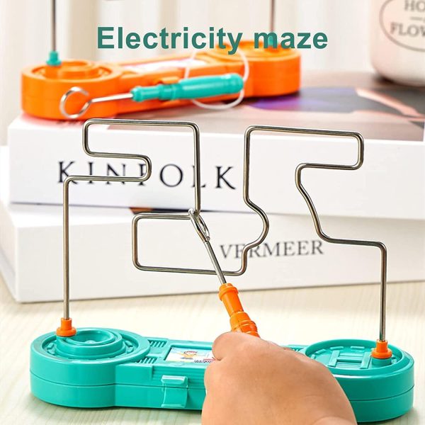 Bump Maze, Montessori Toy Electric Wire Maze Roller Game Touch Maze Puzzle Toy Collision Game Education Concentration Toy (Random Color) - Image 10