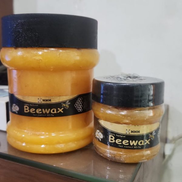 HHH Beewax 500g – Pure, Natural & Multipurpose Beekeeping Wax for DIY, Furniture Shining & Wood Polish - Image 5