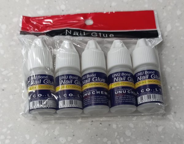 Pack of 5 – Strong Nail Glue for Nail Art, Decorations & Artificial Nails – Quick-Drying Adhesive for Press-Ons, Nail Tips, Rhinestones & DIY Manicure - Image 2