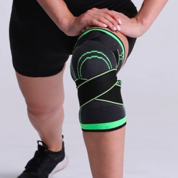Knee Support Band for Pressure Weaving with 3D Weave Protection Against Injury Pressure Adjustable Knee Support for Men and Women - Image 5