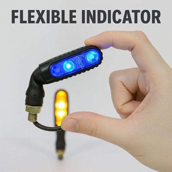Bike Indicator -Universal Flexible Bike Indicator Light for Safe Riding llex to Fit – Bike Indicator Lights for Every Ride - Image 3