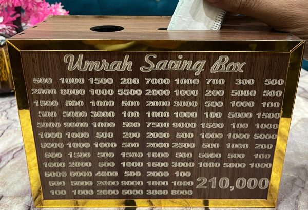 Umrah Saving Box - Box For Umrah Saving | Umrah Saving Box - Best Quality Umrah Saving Box - 210,000 Umrah Saving Box ( Random Design ) - Image 7