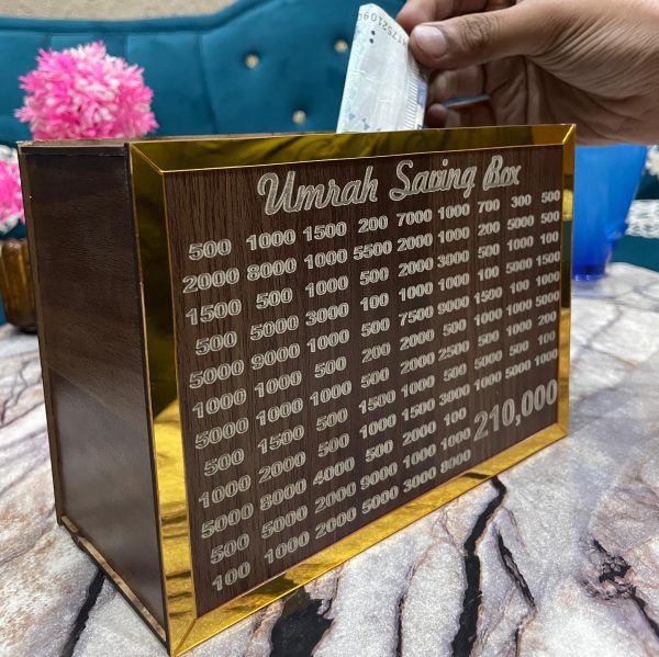 Umrah Saving Box - Box For Umrah Saving | Umrah Saving Box - Best Quality Umrah Saving Box - 210,000 Umrah Saving Box ( Random Design ) - Image 5