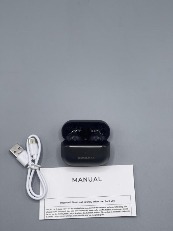 Kamal Premium Quality Metallic Earbuds with Active Noise Cancellation (ANC) – Deep Bass, Crystal Clear Sound & Stylish Design - Image 2