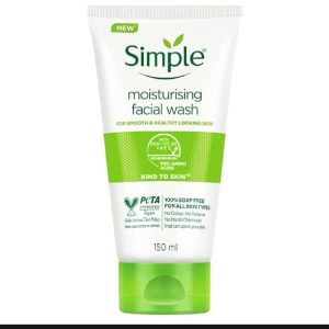 New Simple Kind to Skin Moisturizing Face Wash – Gentle Cleanser for Sensitive Skin