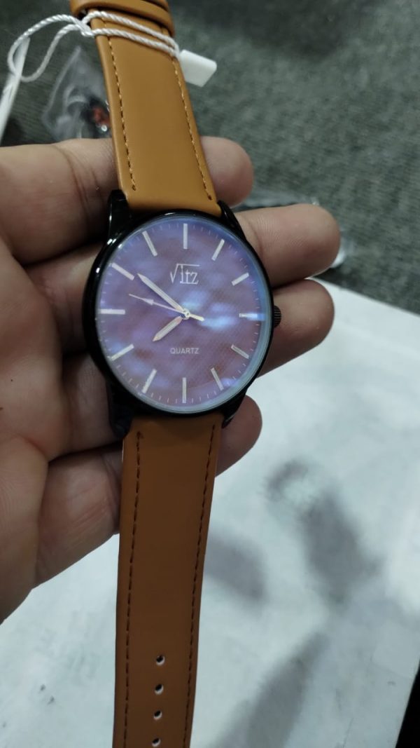 Stylish Brown Watch | itz | Quartz | New Fashion Design - Image 3