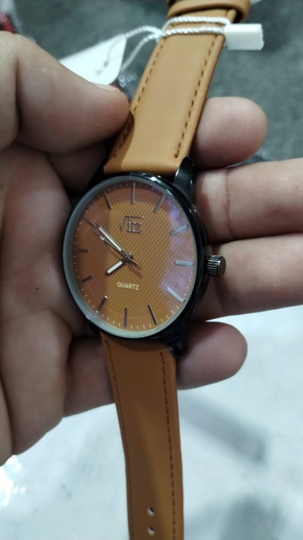 Stylish Brown Watch | itz | Quartz | New Fashion Design - Image 2