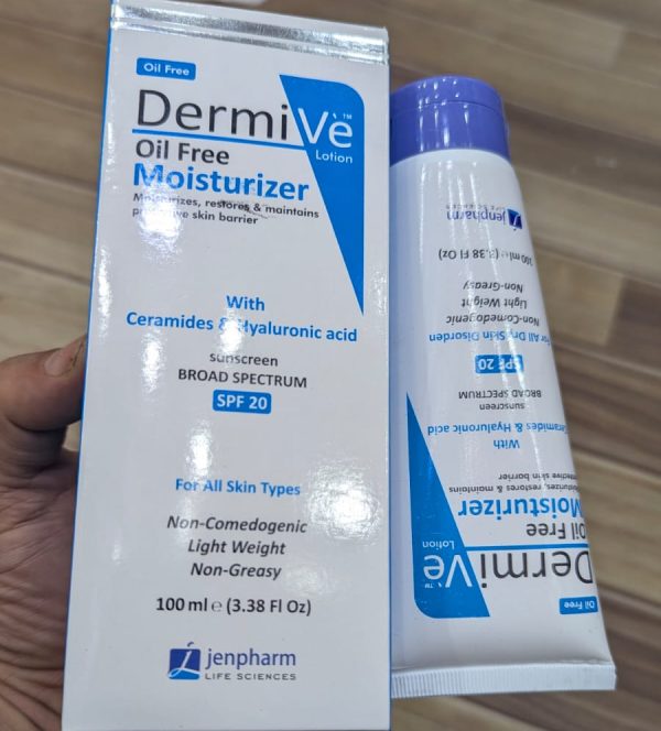 Dermi Ve Oil Free Moisturizer | Best Moisturizer for Skin Care | Best Quality Skin Moisturizer - Image 2