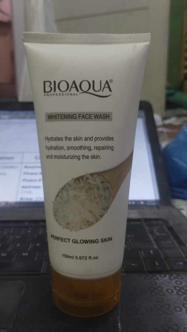 BioAqua Whitening Face Wash | Perfect Glowing Skin [150ml] - Image 7