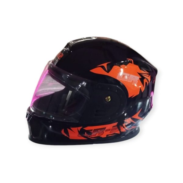 Stylish Helmet for Motorcycle Use Safety with Style | Upper Graphics: Random - Image 10