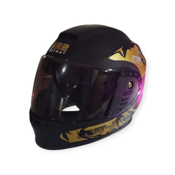 Stylish Helmet for Motorcycle Use Safety with Style | Upper Graphics: Random - Image 6