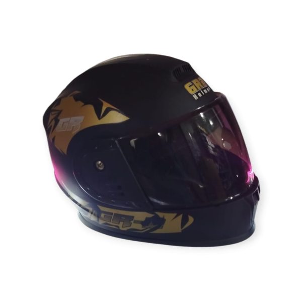 Stylish Helmet for Motorcycle Use Safety with Style | Upper Graphics: Random - Image 5