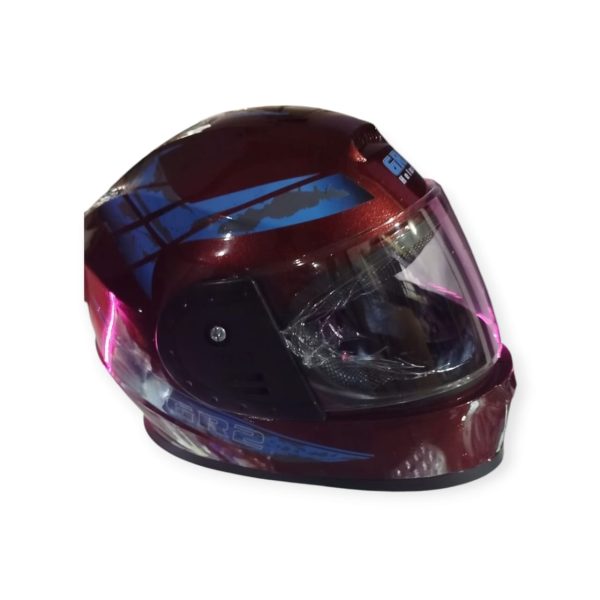 Stylish Helmet for Motorcycle Use Safety with Style | Upper Graphics: Random - Image 3