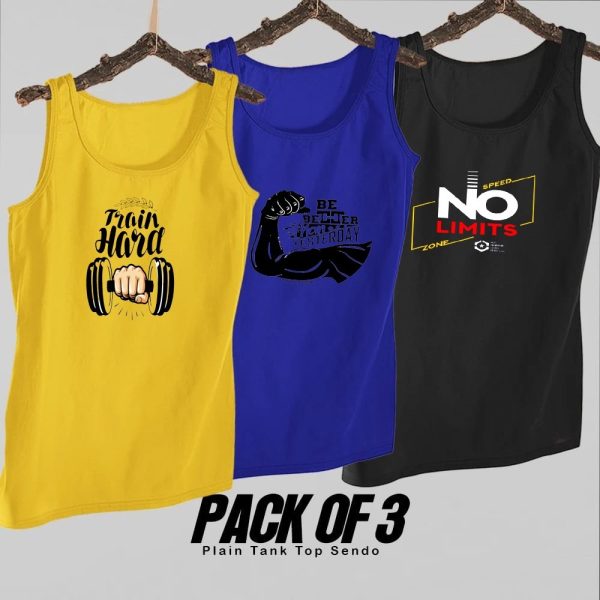 Avengers Logo Sando tank top for Men [Navy Blue] | Workout Tank top gym shirts for men - Image 9