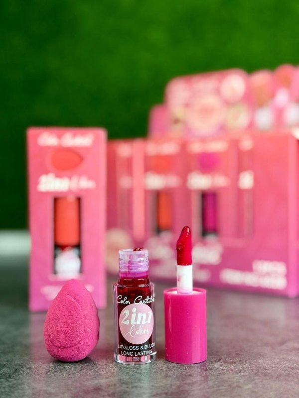 Color Castle 2 in 1 Makeup Deal, Pack Of 2 | Color castle lipsticks Pack - Image 2