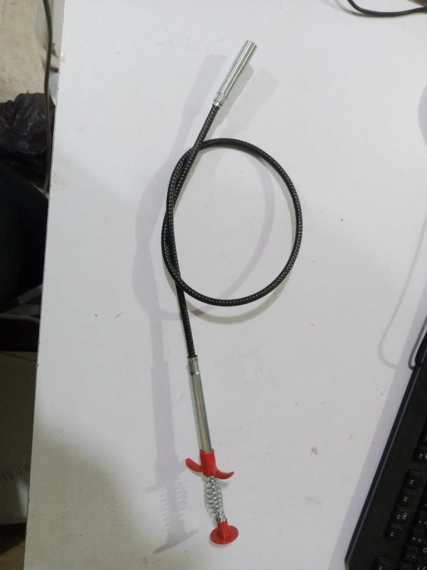 Stainless Steel Sink Wire | Drain Cleaner Wire Spring Sink Cleaning Stick - Image 2