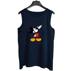 Mickey Mouse Sando tank top for Men Workout Tank top gym shirts for men | Sleeve-Less Shirt