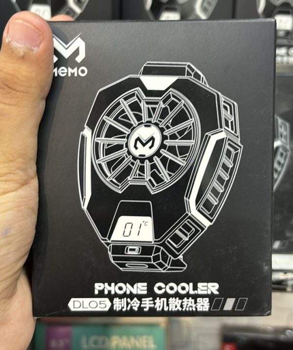 MEMO DL05 Portable Semiconductor Phone Cooler Fan – Multi-Function Gaming Cooling Device | Best Quality Fan For Gaming - Random Color - Image 2