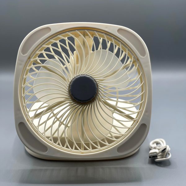 Jiake - Folding Storage Lamp Fan 2000 mah  | JK-F670 | Portable Handheld Fan | Mini Handheld Fan easily Carrieable for Personal Usecases | USB Rechargeable Fan
