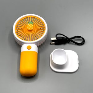 Mini Portable Handheld Fan | USB Rechargeable Fan Cute Compact Design