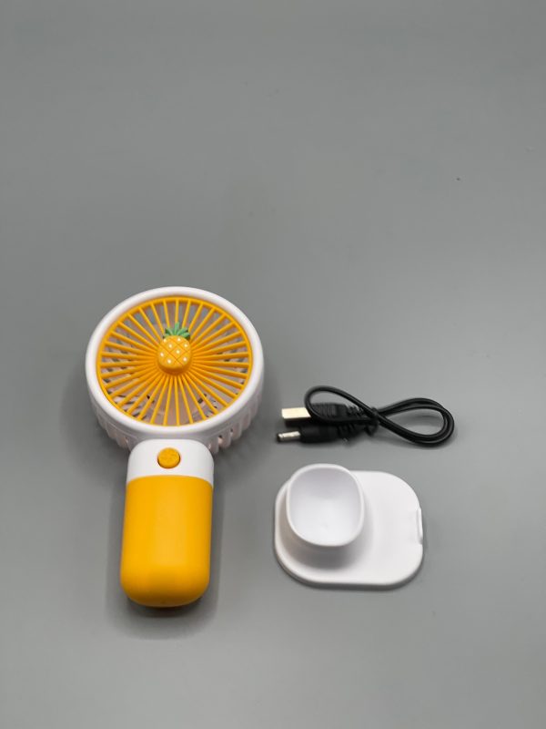 Mini Portable Handheld Fan | USB Rechargeable Fan Cute Compact Design - Image 4