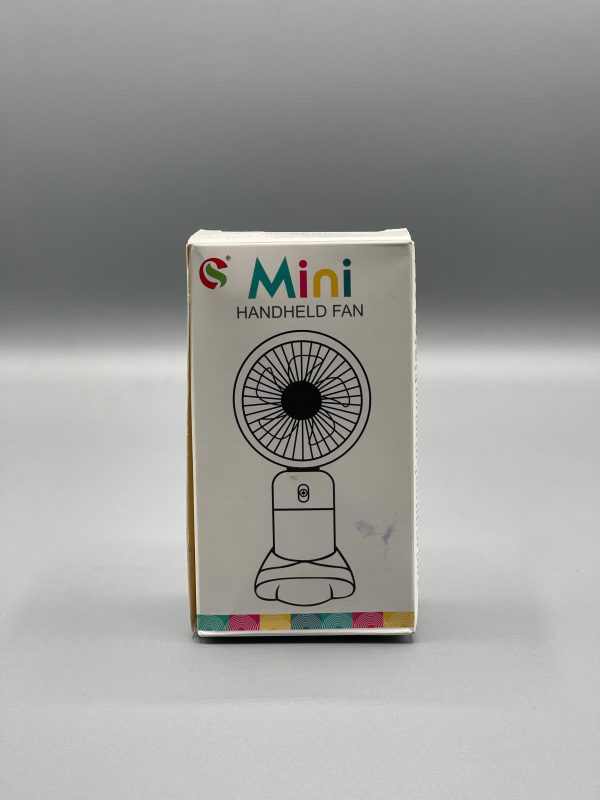 Mini Portable Handheld Fan | USB Rechargeable Fan Cute Compact Design - Image 3