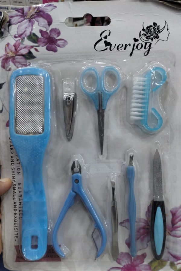 Yatin Professional Manicure Set with Color Cosmetics Tools and Nail Repair Essentials – All-in-One Grooming Kit for Nail Care, Makeup Application, and Nail Treatment – Portable and Durable for Home or Travel Use - Image 3