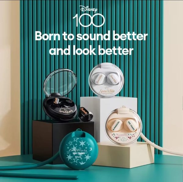 Disney Earphone QS-T1 Bluetooth 5.3 Wireless Headphones HIFI Stereo Sound Earbuds Long Standby In-Ear Running Earbuds - Image 9