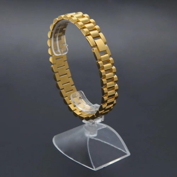 Stainless Steel Charming Hand Chain Bracelet | Beautiful Charming Hand Chain Bracelet For Boys and Men - Image 3