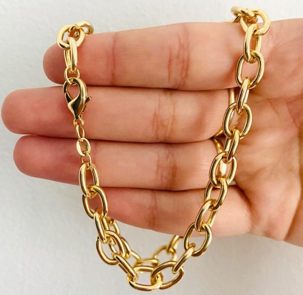 Men’s Necklace Gold Chain Urban Fashion Gold Plated Chain - Image 4