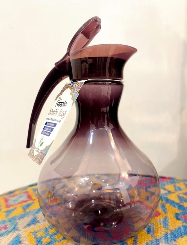 Plastic Shahi Jug Premium Quality Plastic Jug – Royal Design | Large storage jug  | Unique Crystal Shahi Jug (1.75 L) - Image 8