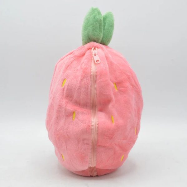 Rabbit New Creative Strawberry Rabbit Plush Soft Doll Hug Pillow | Best Quality Stuff Toy For Babies & Kids - Random Color - Image 7