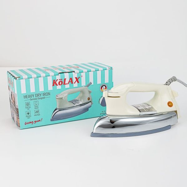 KoLAX Germany Heavy Dry Iron-822480 –1000-1200W Precision Performance with Classic Strength - Image 5