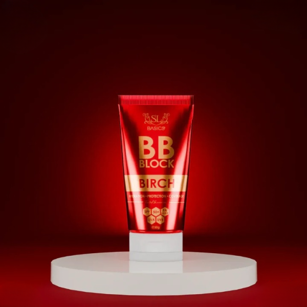 SL Basics BB Block 60ml A revolutionary tinted sunscreen offering hydration, protection, and flawless coverage. Enriched with Vitamin E and Lotus Flower extract, it caters to all skin types