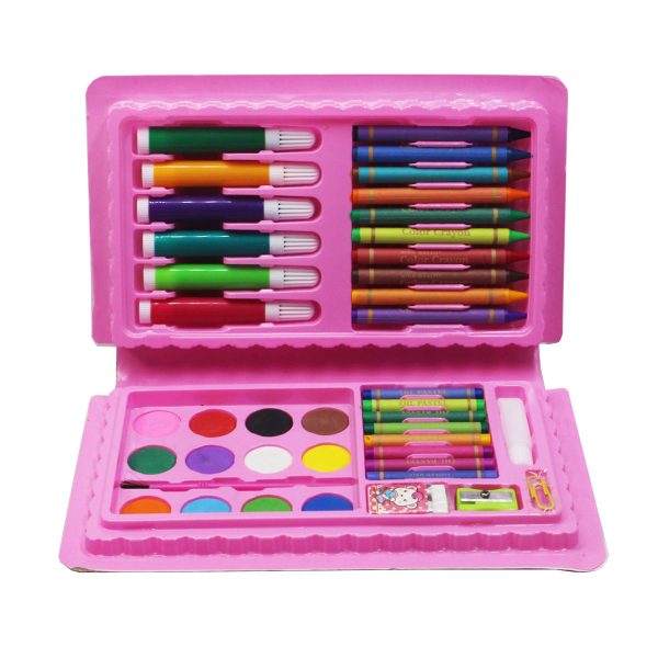 42-Piece Complete Coloring Kit for Kids – Themed Crayons, Markers, Pencil Colours & Art Accessories - Image 8