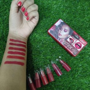 Nude Shade Velvet Matte Lipstick [Pack Of 6] | Matte Lispsticks Pack