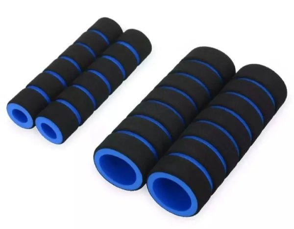 4pcs/Set Universal Grip Comfort Foam Handle Bar Motorcycle, Bicycle | motorcycle handle foam grip - Image 3